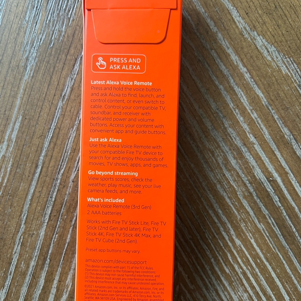 Alexa Voice Remote 3rd Generation. - Picture 2 of 2